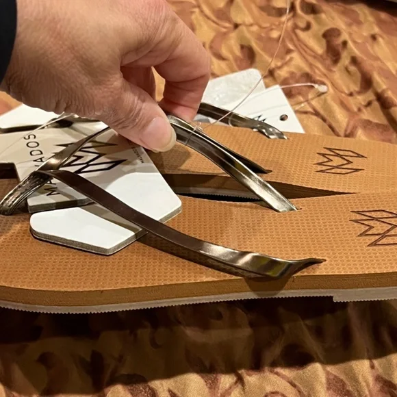 Flip Flop - Malvasia Size 5/6. Color brown and lux. NWT - Picture 17 of 17
